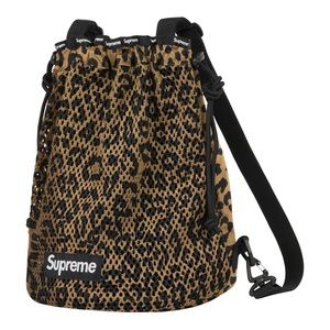 Supreme Mesh Small Backpack Leopard